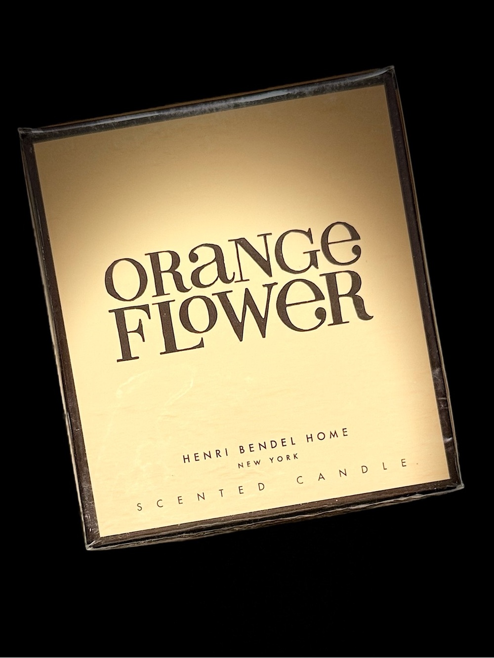 *NIB*HENRI BENDEL HOME NEW YORK Scented Candle, Orange Flower - 10 oz.